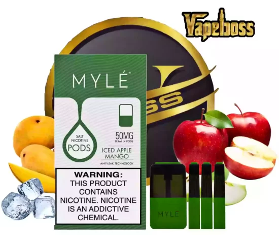 Myle V4 Pod iced Apple Mango