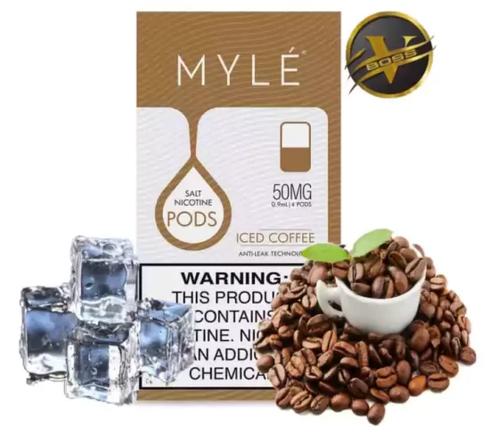 Myle V4 Pod iced Coffee