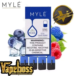 Myle V4 Pod iced Quad Berry