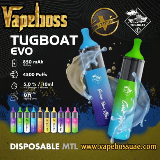 Tugboat Evo 4500 Puffs