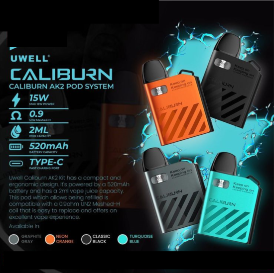 Uwell Caliburn AK2 Pod Kit