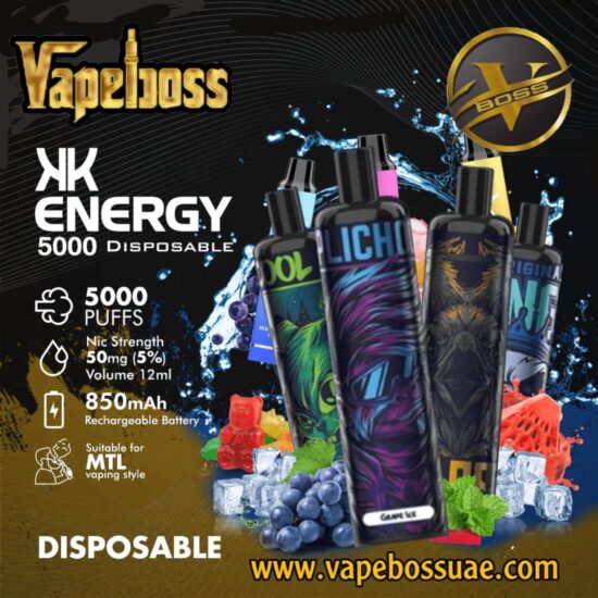 Energy disposable vape 5000 puffs