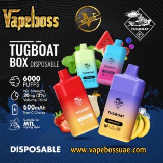 Tugboat box 6000 puffs