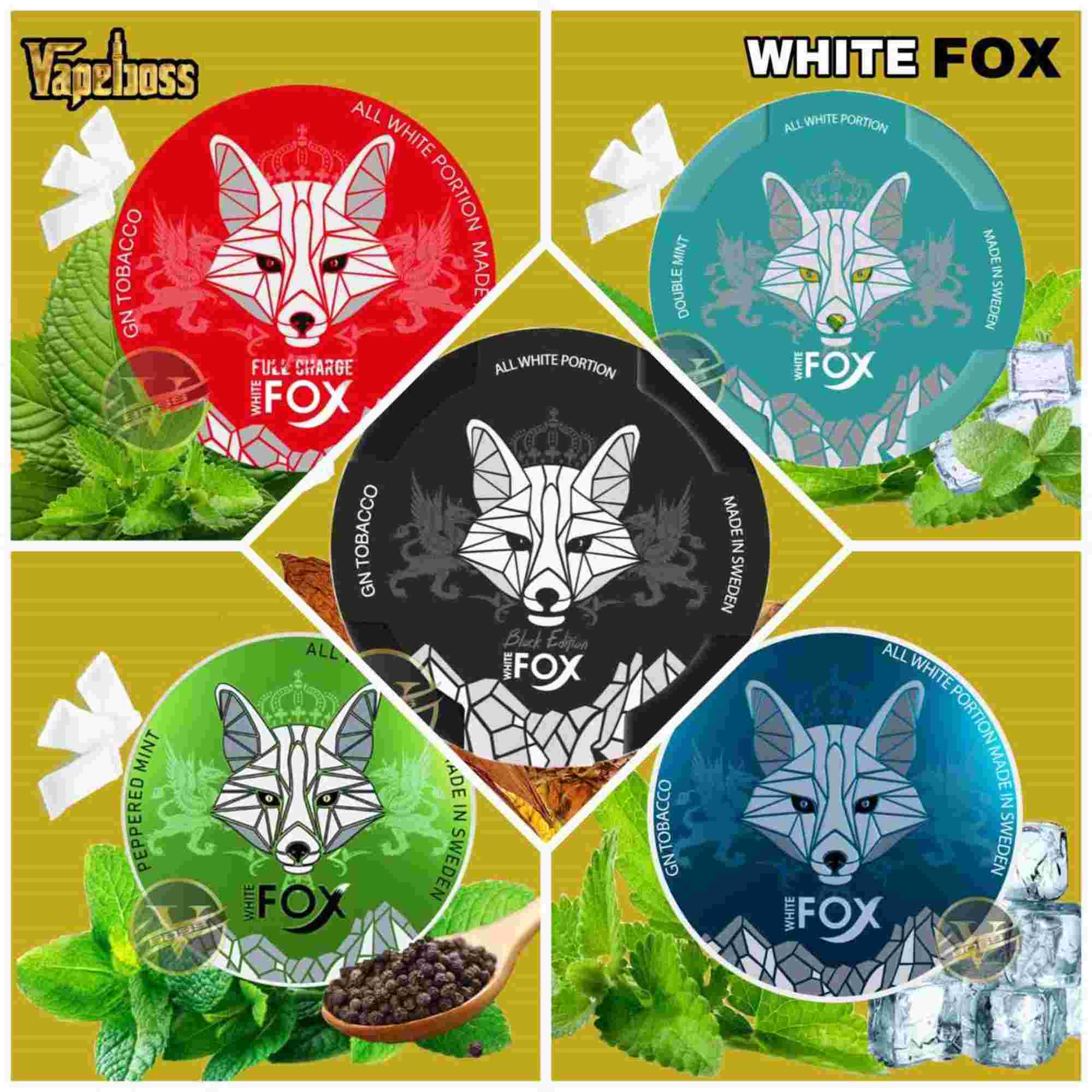 White Fox Nicotine Pouches | Vape Boss