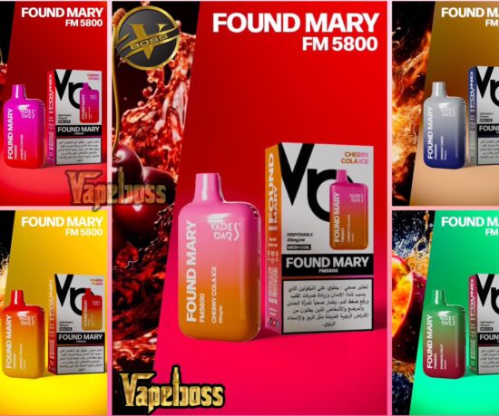 Vape Bars Found Mary FM 5800 Puffs