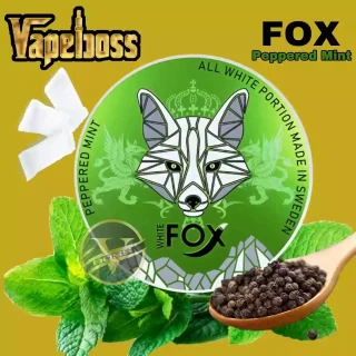 White Fox Peppered Mint 12mg in Dubai, Abu Dhabi, UAE | White Fox Peppered Mint Dubai | Fox Peppered Mint in Dubai | Fox Peppered Mint Dubai