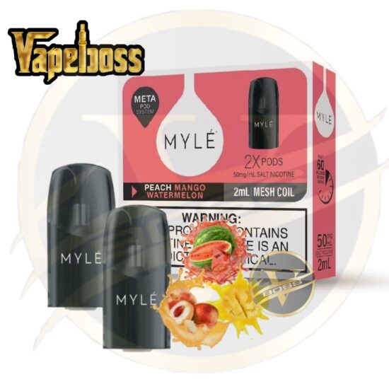 Myle V5 Meta Pod Peach Mango Watermelon