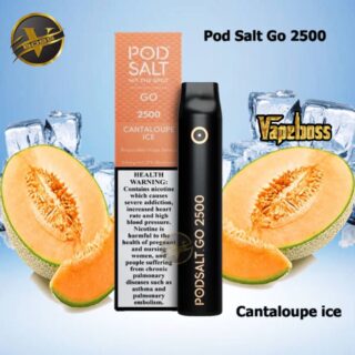Pod Salt Go Cantaloupe Ice 2500 Puffs