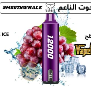 Smooth Whale Grape Ice 12000 Puffs