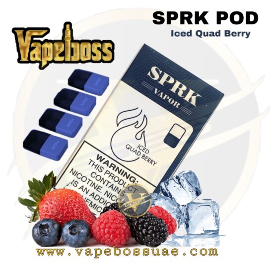 Sprk Pod Iced Quad Berry | Vape Boss