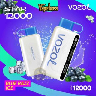 Vozol Star Blue Razz Ice 12000 Puffs