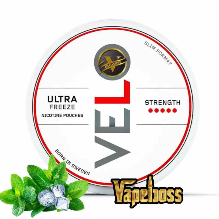 Velo Ultra Freeze 14mg-5 Dot Nicotine Pouches in Dubai, Abu Dhabi, UAE