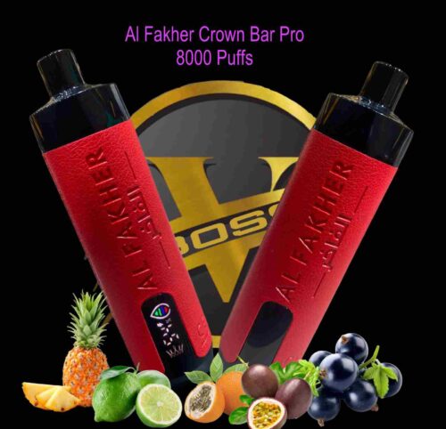 Al Fakher Crown Bar Pro 8000 Puffs Disposable Vape