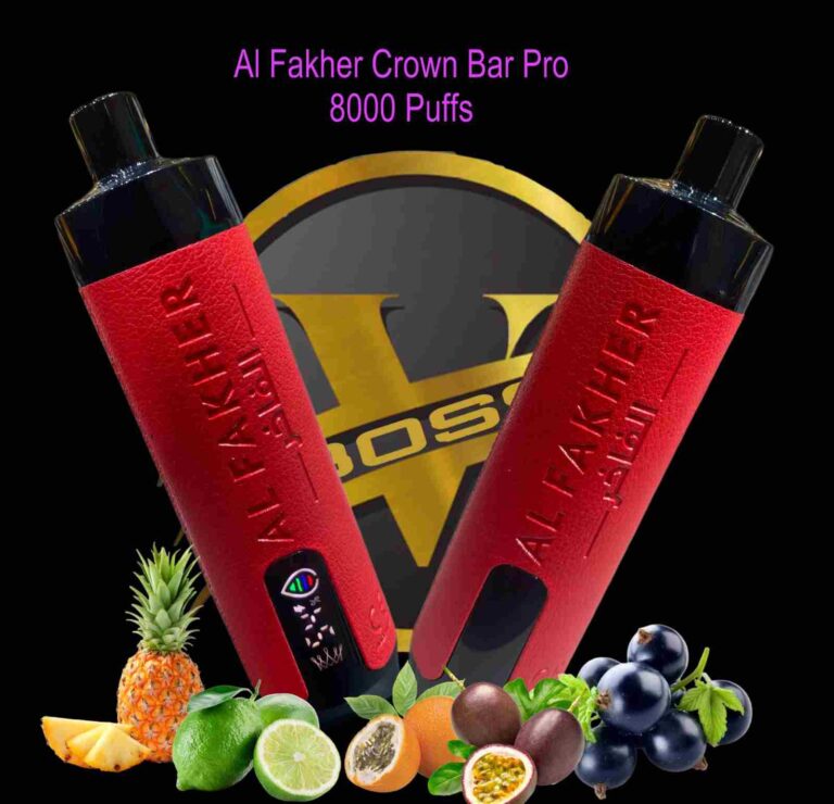 Al Fakher Crown Bar Pro 8000 Puffs Dubai | Vape Boss UAE