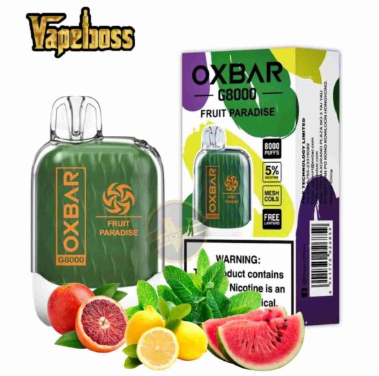 Oxbar Fruit Paradise G8000 Puffs