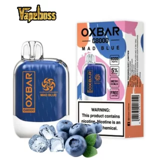 Oxbar G8000 Puffs Mad Blue