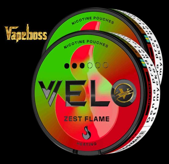Velo Zest Flame Nicotine Pouches