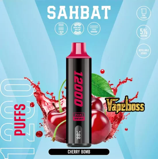 Sahbat Cherry Bomb 12000 Puffs