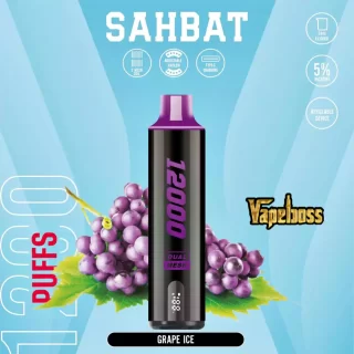 Sahbat Grape Ice 12000 Puffs