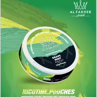 AL Fakher Nicotine Pouches Grape Mint