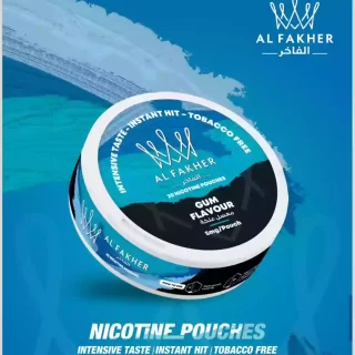 AL Fakher Nicotine Pouches Gum flavour