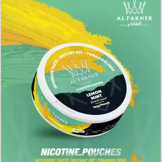 AL Fakher Nicotine Pouches Lemon Mint