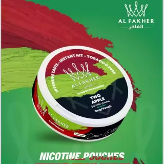 AL Fakher Nicotine Pouches Two Apple
