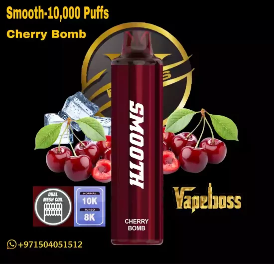 Smooth Cherry Bomb 10000 Puffs Disposable Vape