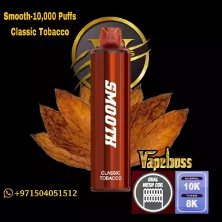 Smooth Classic Tobacco 10000 Puffs Disposable Vape