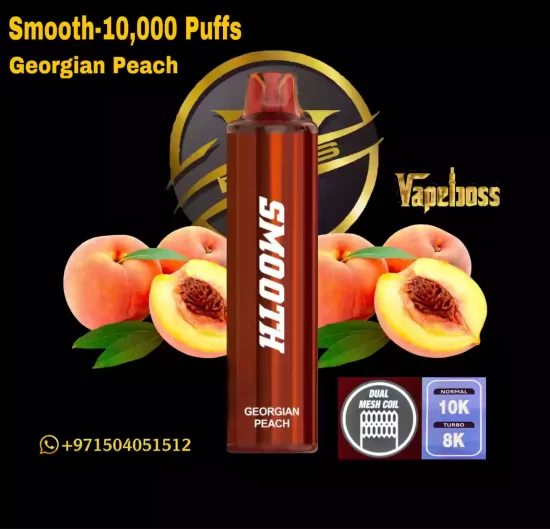 Smooth Georgian Peach 10000 Puffs Disposable Vape