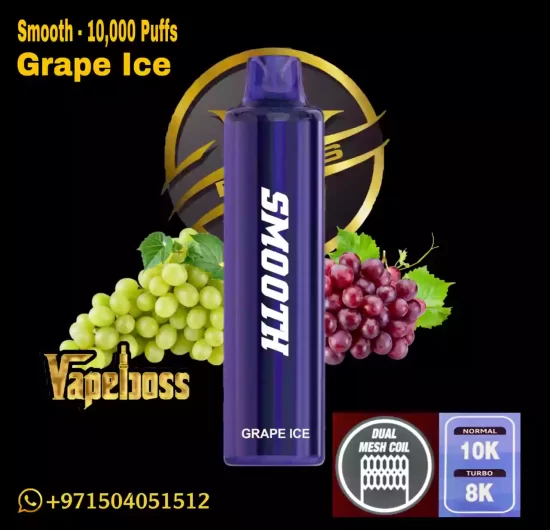 Smooth Grape Ice 10000 Puffs Disposable Vape