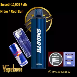 Smooth Nitro-Red Bull 10000 Puffs Disposable Vape