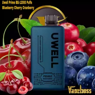 Uwell Prime BG-12000 Puffs-Blueberry Cherry Cranberry