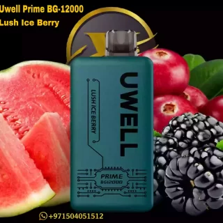 Uwell Prime BG-12000 Puffs-Lush ice Berry
