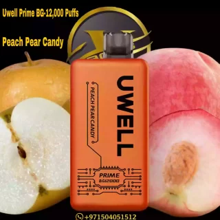 Uwell Prime BG-12000 Puffs-Peach Pear Candy
