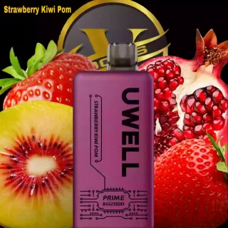 Uwell Prime BG-12000 Puffs-Strawberry Kiwi Pom