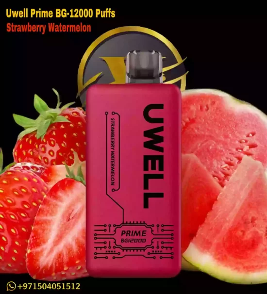 Uwell Prime BG-12000 Puffs-Strawberry Watermelon