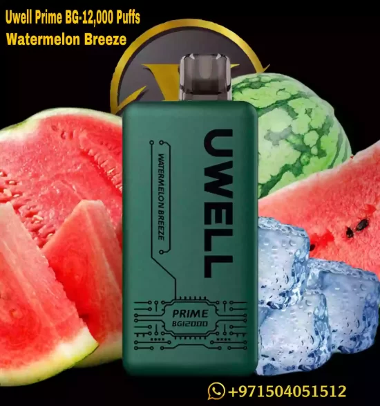 Uwell Prime BG-12000-Puffs Watermelon Breeze