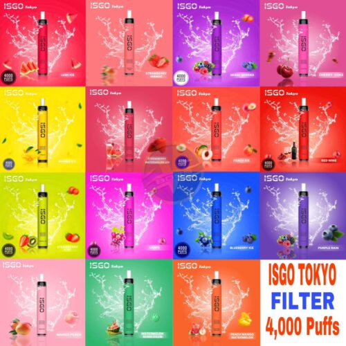 Isgo Tokyo 4000 Puffs