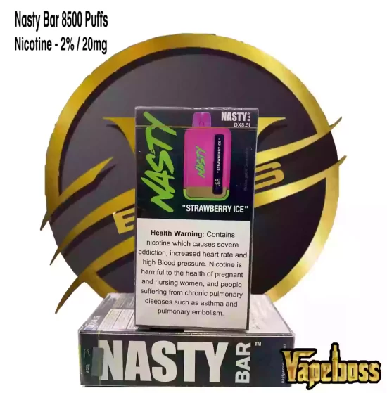 Nasty Bar Strawberry ice 8500 Puffs