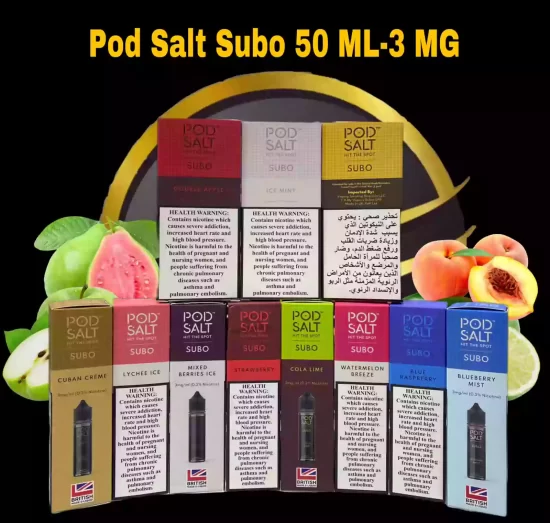 Pod Salt Subo 3mg - 50ml E-Liquid