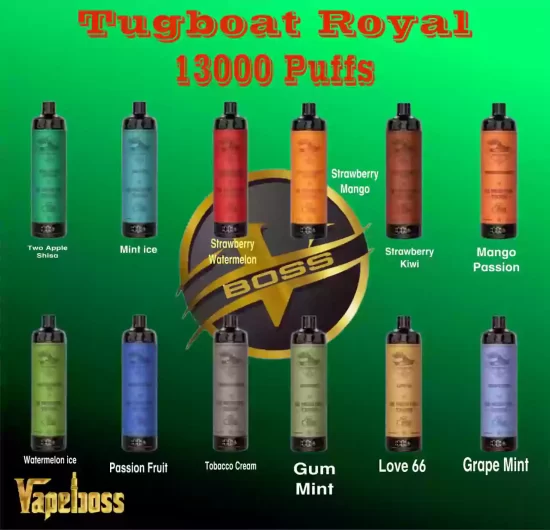 Tugboat Royal 13000 Puffs