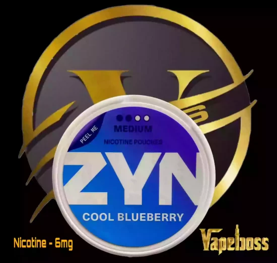 Zyn Cool Blueberry 6mg Nicotine Pouches