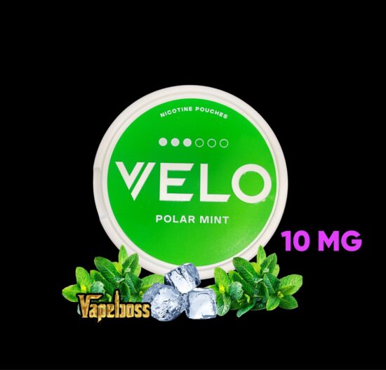 Velo Polar Mint 10mg Nicotine Pouches in Dubai, abu Dhabi, Uae