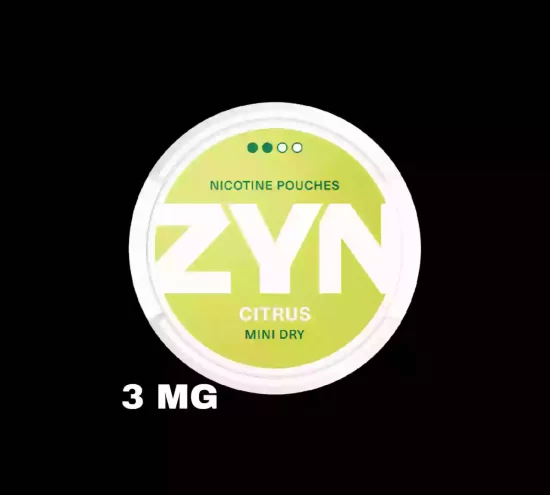 Zyn Citrus Mini 3mg in Dubai, Abu Dhabi, UAE | Zyn Snus Citrus