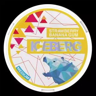 Iceberg Strawberry Banana Gum 20mg | Iceberg Strawberry Banana Gum Medium 20mg in Dubai, Abu Dhabi, UAE