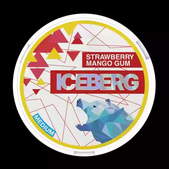 Iceberg Strawberry Mango Gum Medium 20mg | Iceberg Strawberry Mango Gum Medium 20mg in Dubai, Abu Dhabi, UAE