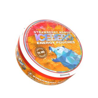 ICEBERG Strawberry mango Energy Pouches 75mg in Dubai and UAE.