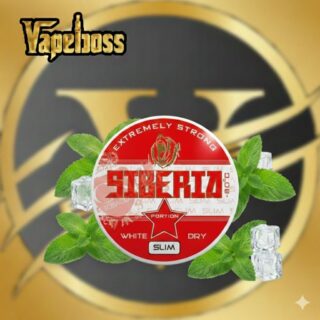 SIBERIA White Dry Slim Nicotine Pouches in Dubai Abu Dhabi and UAE