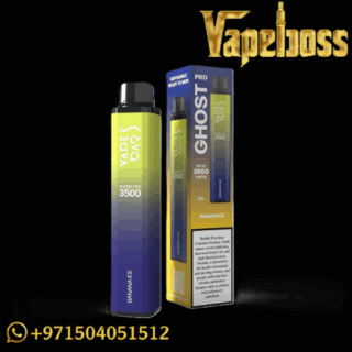 VapeBar Banana Ice 3500 Puffs in Dubai and UAE
